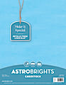 Wausau Astrobrights® Card Stock, Letter Paper Size, 65 Lb, Lunar Blue Pearlescent, Pack Of 25 1 thumbnail image