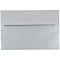 JAM Paper® Booklet Invitation Envelopes, A8, Gummed Seal, Stardream Metallic Silver, Pack Of 25 1 thumbnail image