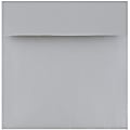 JAM Paper® Square Stardream Metallic Envelopes, 6" x 6", Gummed Seal, Silver, Pack Of 25 1 thumbnail image