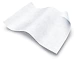 Medline Ultra-Soft Dry Wipes, 7" x 13", White, 30 Wipes Per Bag, Case Of 40 Bags