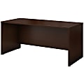 Bush Business Furniture Components Office Desk 66"W x 30"D, Mocha Cherry, Premium Installation