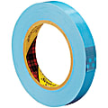 Scotch® 8896 Strapping Tape, 3" Core, 0.75" x 60 Yd., Blue, Case Of 48