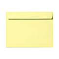 LUX Booklet 6" x 9" Envelopes, Gummed Seal, Lemonade Yellow, Pack Of 500