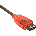 QVS USB Power Charger & Sync Lighted Extension Cable for Smartphone & Tablet 1 thumbnail image