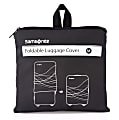 Samsonite® Foldable Luggage Cover, 7 7/8"H x 7 1/8"W x 1 9/16"D, Black 1 thumbnail image
