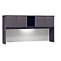 Bush Business Furniture Office Advantage Hutch 72"W, Slate/Slate, Premium Installation
