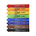 Mr. Sketch Scented Water Based Markers, Chisel, Assorted Colors, 8/Box  (1905070)