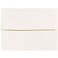 JAM Paper® Booklet Invitation Envelopes, A2, Gummed Seal, Stardream Metallic Opal, Pack Of 25