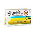 Sharpie® Tank Style Highlighters, Chisel Tip, Yellow, Box of 12 1 thumbnail image