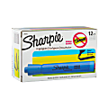Sharpie® Tank Style Highlighters, Chisel Tip, Fluorescent Blue, Box of 12 1 thumbnail image