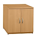 Bush Business Furniture Components Storage Cabinet, 30"W, Light Oak, Standard Delivery 1 thumbnail image
