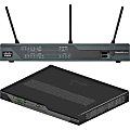 Cisco 896VA Gigabit Ethernet Security Router with SFP and VDSL/ADSL2+ Annex B - 9 Ports - 8 RJ-45 Port(s) - Management Port - 1 - 512 MB - Gigabit Ethernet - ADSL2+ - Desktop 1 thumbnail image