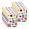 Teacher Created Resources Cool for School Stickers, 90 Per Pack, 12 Packs 1 thumbnail image
