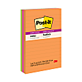 Post-it® Super Sticky Notes, 3 Pads, 4 in x 6 in, 2x the Sticking Power, School Supplies and Office Products, Sticky Notes  - 6603SSUC 1 thumbnail image
