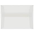 JAM Paper® Booklet Invitation Envelopes, A7, Gummed Seal, Clear Translucent, Pack Of 25 1 thumbnail image