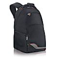 Solo® Zippered Front Backpack For 16" Laptops, Black