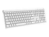 B3E - Keyboard - wireless - Bluetooth - QWERTY - US - white 1 thumbnail image