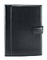 FranklinCovey® Executive Series Collection Leather Padfolio With Writing Pad, 10 1/10" x 12 3/5" x 1", Black 1 thumbnail image