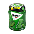 Trident® gum Sugar-Free Soft Sticks Spearmint Gum, 50 Pieces Per Cup, Box Of 6 Cups