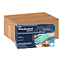 ProGuard Aloe Coated Powder-Free Vinyl General Purpose Gloves, Medium, Green, Carton Of 1000