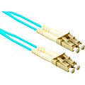 ENET 1M LC/LC Duplex Multimode 50/125 10Gb OM3 or Better Aqua Fiber Patch Cable 1 meter LC-LC Individually Tested - Lifetime Warranty 1 thumbnail image