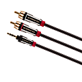 Monster® iCable® 1000 Stereo Cable For iPad®, iPhone® & iPod®, 7', Black 1 thumbnail image