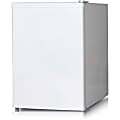 Midea WHS-87LSS1 Refrigerator - 2.40 ft³ - Reversible - 120 V AC - 70 W - 213 kWh per Year - Stainless Steel - Stainless Steel Door, Iron 1 thumbnail image