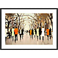 Amanti Art Poets Walk by Lorraine Christie Wood Framed Wall Art Print, 41”W x 30”H, Black