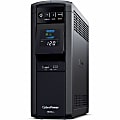 CyberPower CP1500PFCLCD UPS 1500VA 1000W PFC compatible Pure sine wave - 1500VA/900W - Tower - 2 Minute Full Load - 10 x NEMA 5-15R 1 thumbnail image