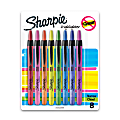 Sharpie® Accent® Retractable Highlighters, Assorted Colors, Pack Of 8