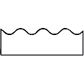 Carson-Dellosa Scalloped Border, 36" Length, White, Pack Of 13 1 thumbnail image