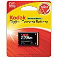 Kodak® KLIC-7006 Li-Ion Rechargeable Digital Camera Battery 1 thumbnail image