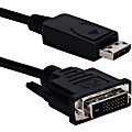 QVS 15ft DisplayPort to DVI Digital Video Cable - First End: 1x DisplayPort 1.1 Digital Audio/Video - DPDVI15 1 thumbnail image