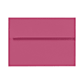 LUX Invitation Envelopes, #4 Bar (A1), Peel & Press Closure, Magenta, Pack Of 500