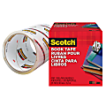 Scotch Book Tape - 15 yd Length x 4" Width - 3" Core - Acrylic - Crack Resistant - For Repairing, Reinforcing, Protecting, Covering - 1 / Roll - Clear