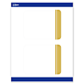 Avery® Print-To-The-Edge Postcards With Sure Feed®, S00-DKD-PRMWC10, 4-1/4" x 5-1/2", Matte White, Preprinted Double Dipped Gold Edge Design, 20-PK 1 thumbnail image