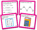 Carson-Dellosa Math Challenge Curriculum Cut-Outs, 5" x 5 1/2", Multicolor, Grade 3