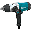 Makita Corded Impact Wrench With Friction Ring Anvil, 1", Blue