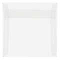 JAM Paper® Translucent Vellum Invitation Envelopes, 7 1/2" x 7 1/2", Gummed Seal, Clear, Pack Of 25