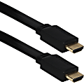 QVS Premium HDMI Cable with Ethernet - 3.28 ft HDMI A/V Cable for Audio/Video Device, TV, Tablet PC - First End: 1 x HDMI (Type A) Male Digital Audio/Video - Second End: 1 x HDMI (Type A) Male Digital Audio/Video - Shielding - Gold Plated Contact - Black