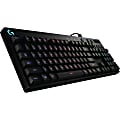 Logitech® Orion Spectrum RGB Mechanical Gaming Keyboard, Black, G810