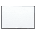Quartet® Nano Magnetic Dry-Erase Whiteboard, 36" x 48", Aluminum Frame With Black Finish 1 thumbnail image