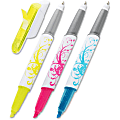 Post-it Flag Pen & Highlighter Set - Medium Pen Point Type - Chisel Marker Point Style - Black/Yellow, Black/Pink, Black/Blue Ink - Black Barrel - 72 / Carton 1 thumbnail image