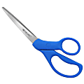 Westcott® All Purpose Preferred Stainless Steel Scissors, 8", Bent, Blue