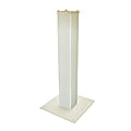 Mail Boss™ 27" Surface Mount Mailbox Post, 27"H x 4"W x 4"D, White