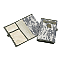 SKILCRAFT® Record Book Cover, 6" x 9", Digital Camo (AbilityOne 7530-01-618-8427)