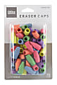 Office Depot® Brand Eraser Caps, Assorted Colors, Pack Of 72