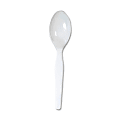 Dixie® Heavy/Medium-Weight Spoons, White, Pack Of 1,000