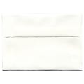 JAM Paper® Booklet Envelopes (Strathmore Paper), #4 Bar (A1), Gummed Seal, Strathmore Bright White, Pack Of 25 1 thumbnail image