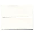 JAM Paper® Booklet Invitation Envelopes, A2, Gummed Seal, Strathmore Bright White, Pack Of 25, 99118 1 thumbnail image